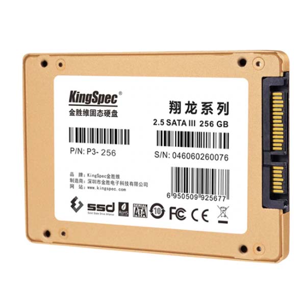 Ổ SSD Kingspec P3-256 256Gb SATA3 - Hàng chính hãng