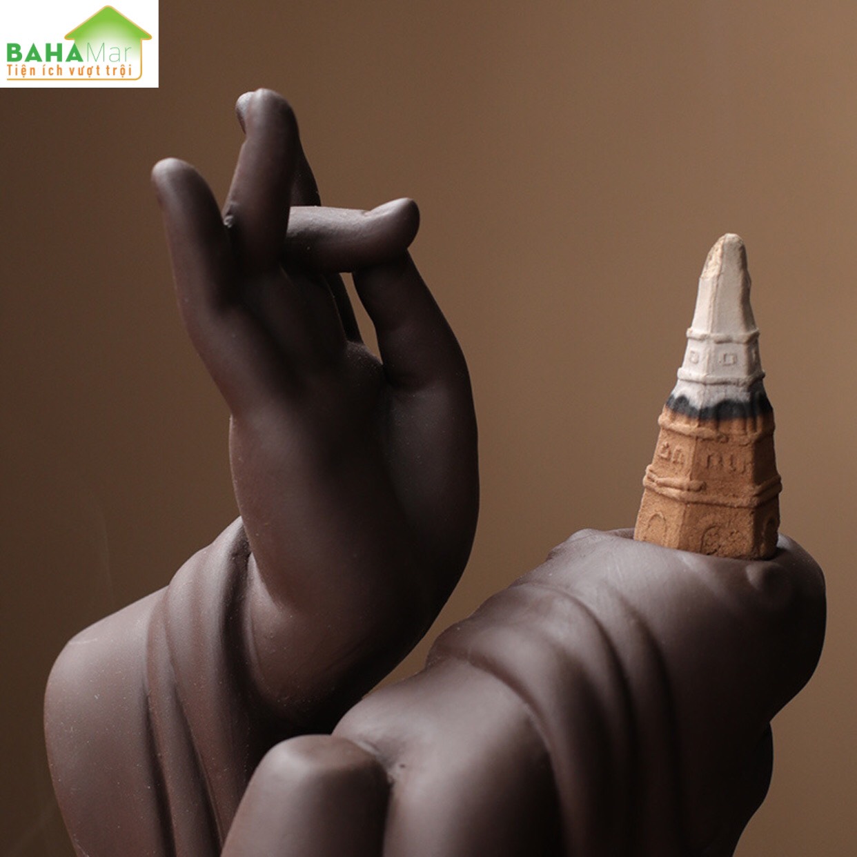 THÁC KHÓI TRẦM HƯƠNG CHẢY NGƯỢC TAY PHẬT TẠO THÁC NƯỚC "BAHAMAR" Sáng tạo vẻ đẹp với phong cách điêu khắc, thú vị và hấp dẫn.