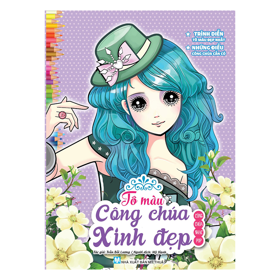 Tô Màu Công Chúa Xinh Đẹp - Công Chúa Nhạc Pop