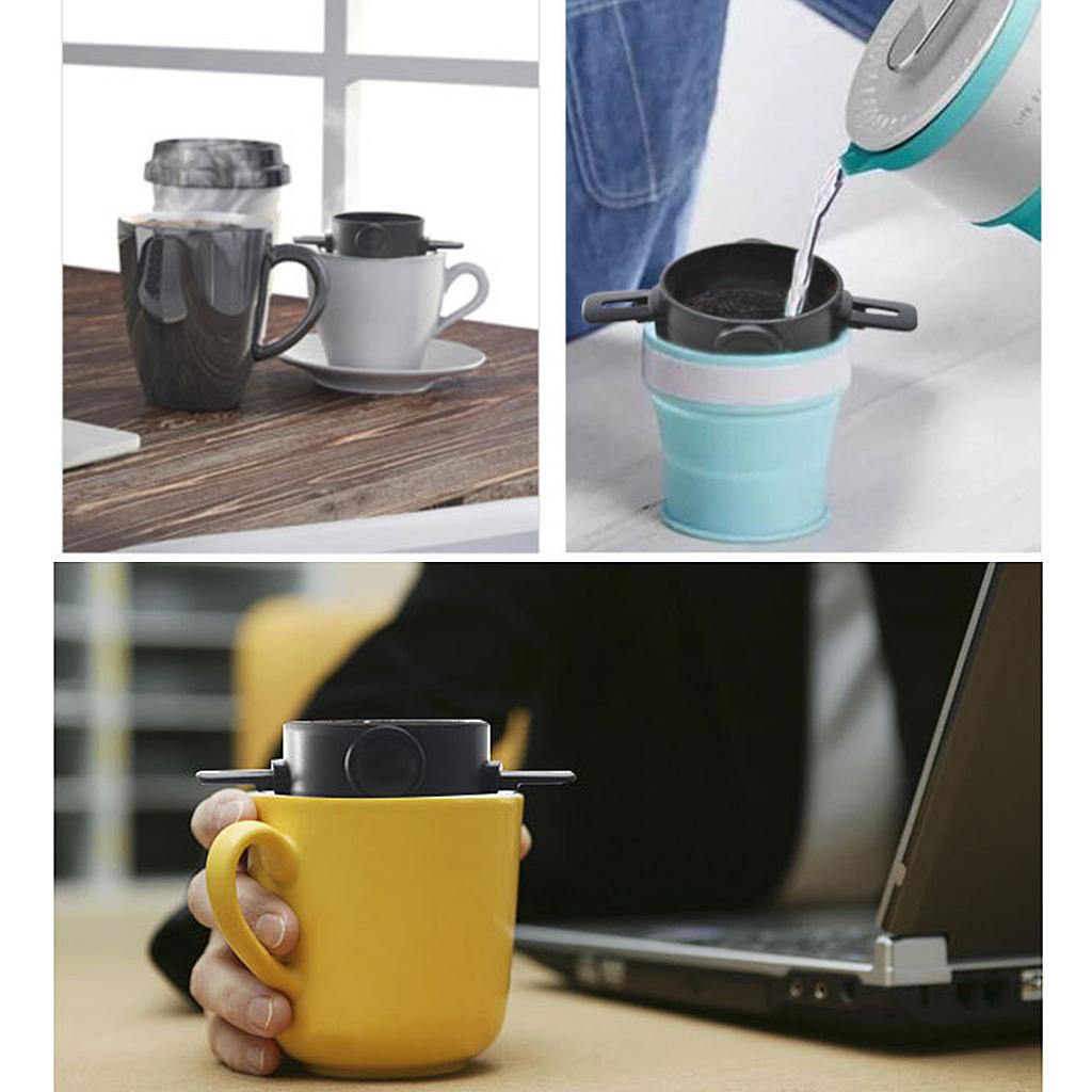 Tea Strainer Cups Coffee Spice Infuser Filter With Handles Reusable Kitchen