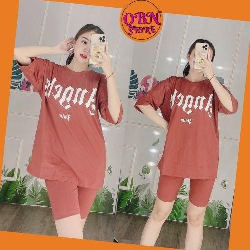 [Có bigsize 85kg] Đồ Bộ Cotton Thêu Quần Lửng- Đồ Bộ Nữ Mặc nhà Đẹp