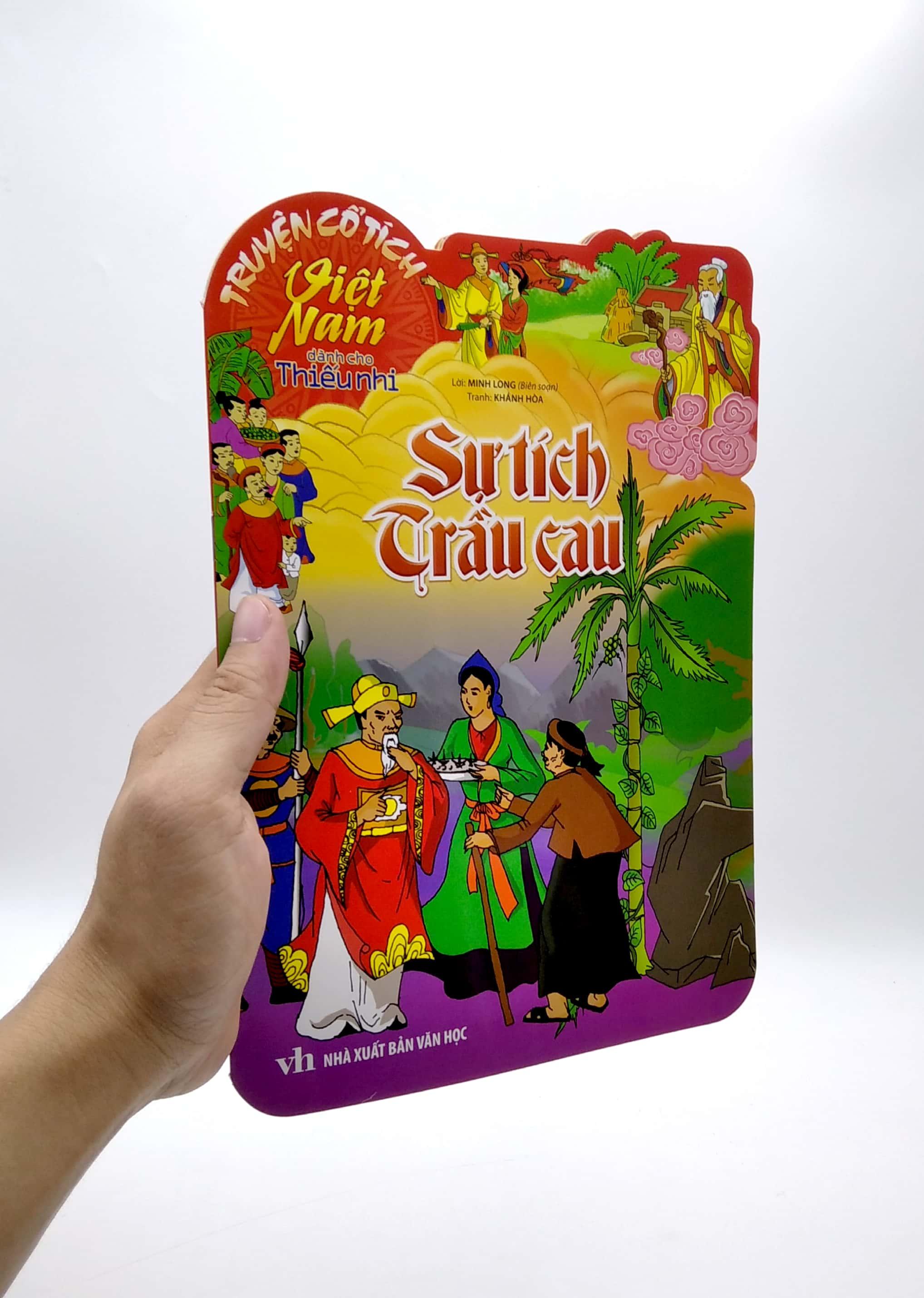 Truyện Cổ Tích Việt Nam Dành Cho Thiếu Nhi - Sự Tích Trầu Cau (Tái Bản 2022)