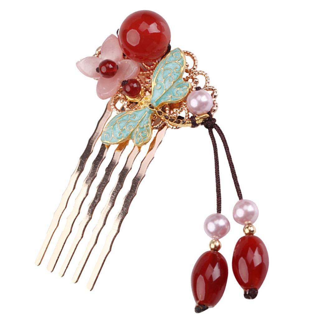 Hair Pin Hair Chopsticks Hairclips Hair Accessories Tool for Women Pink