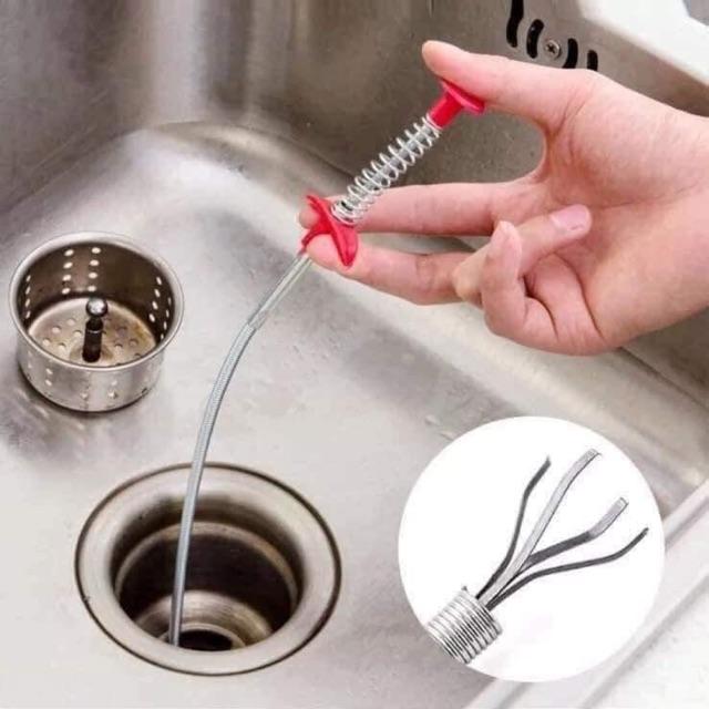 Quê inox gắp rác thông minh
