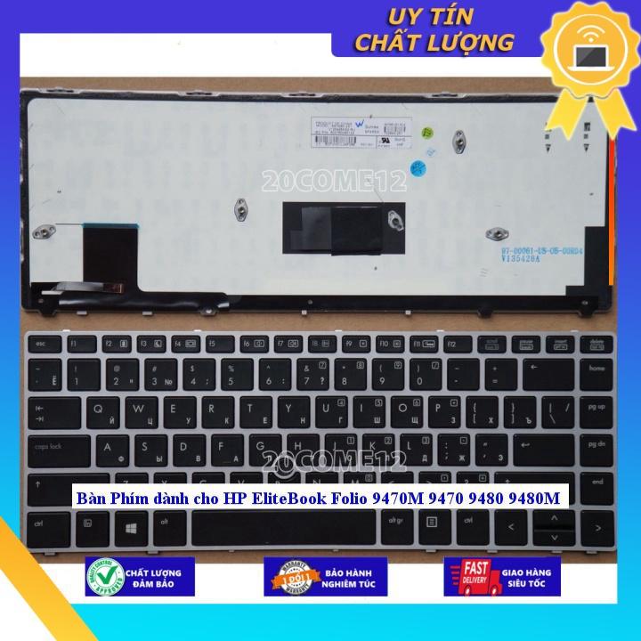 Bàn Phím dùng cho HP EliteBook Folio 9470M 9470 9480 9480M - Hàng Nhập Khẩu New Seal