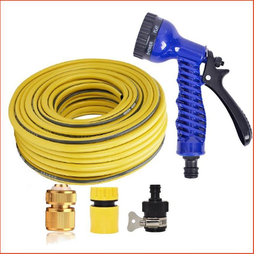 Bộ dây vòi xịt rửa xe, tưới cây, dọn dẹp nhà cửa 7-10m 206843