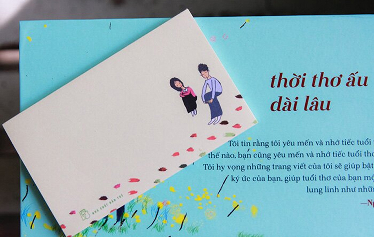 Thời Thơ Ấu Dài Lâu - Nguyễn Nhật Ánh - Boxset Xanh Ngọt Ngào - Tặng Kèm Giấy Note Hình Chữ Nhật