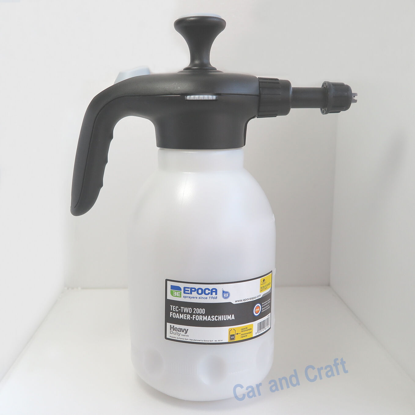 BÌNH TẠO BỌT TUYẾT CẦM TAY EPOCA TEC TWO 2000ml MADE IN ITALY