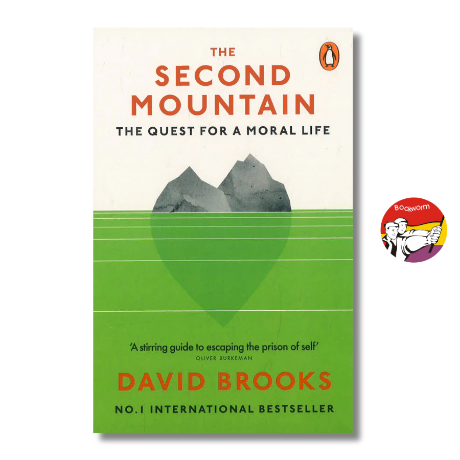 Sách - The Second Mountain by David Brooks | Philosophy / Self Help / Psychology English Book
