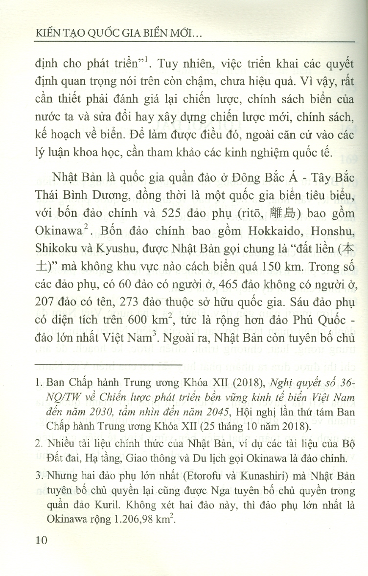 Kiến Tạo Quốc Gia Biển Mới Ở Nhật Bản