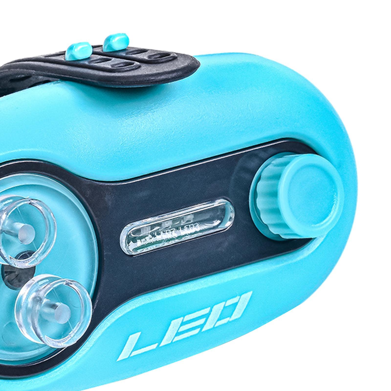 Waterproof Fishing Bite  with Sound LED Indicator  Blue Turntable