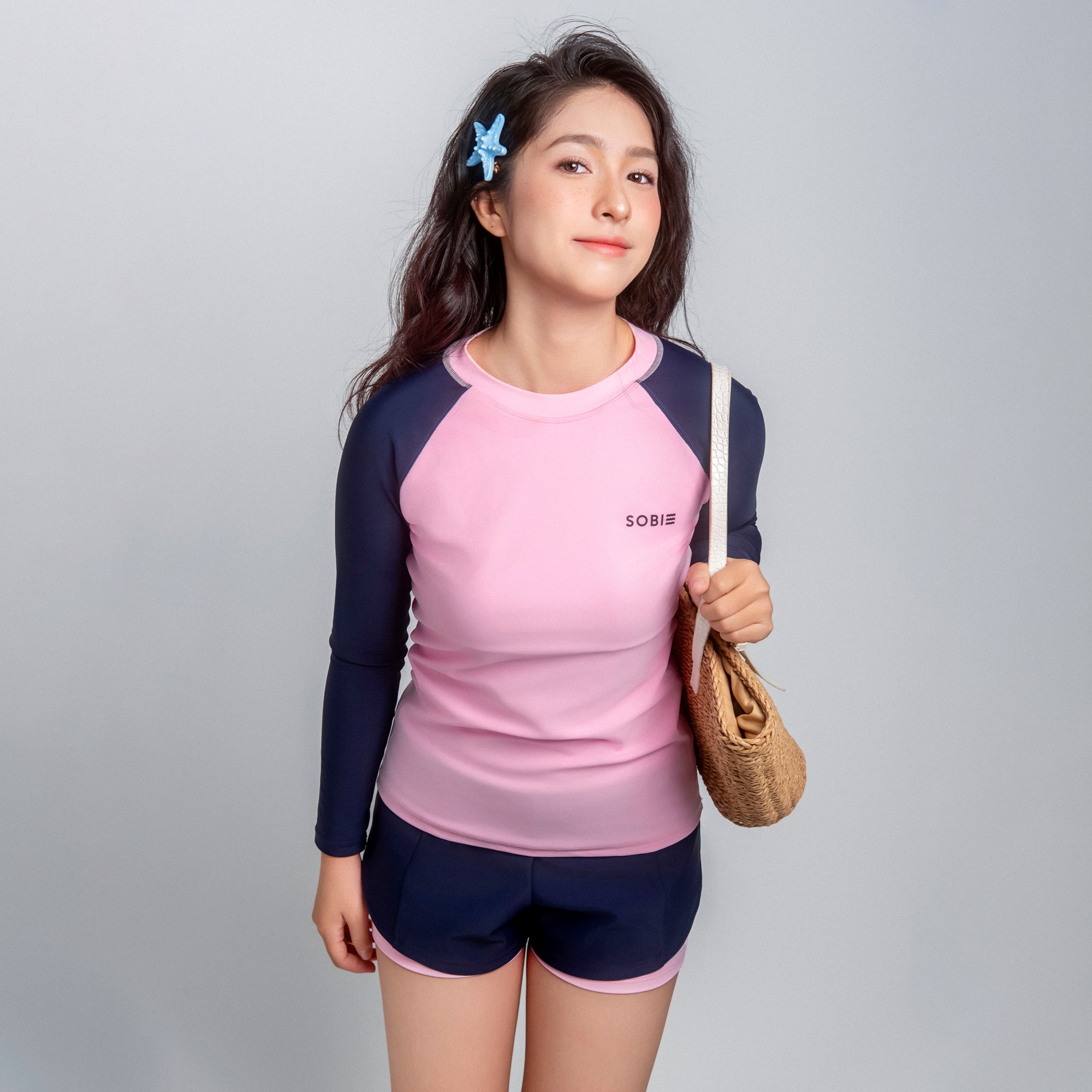 Muse Una Áo bơi nữ tay dài chống nắng SOBIE