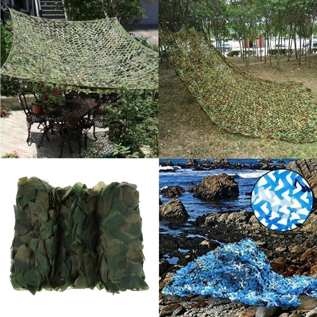 Hunting Camping Woodland Net Netting Hide Cover Green