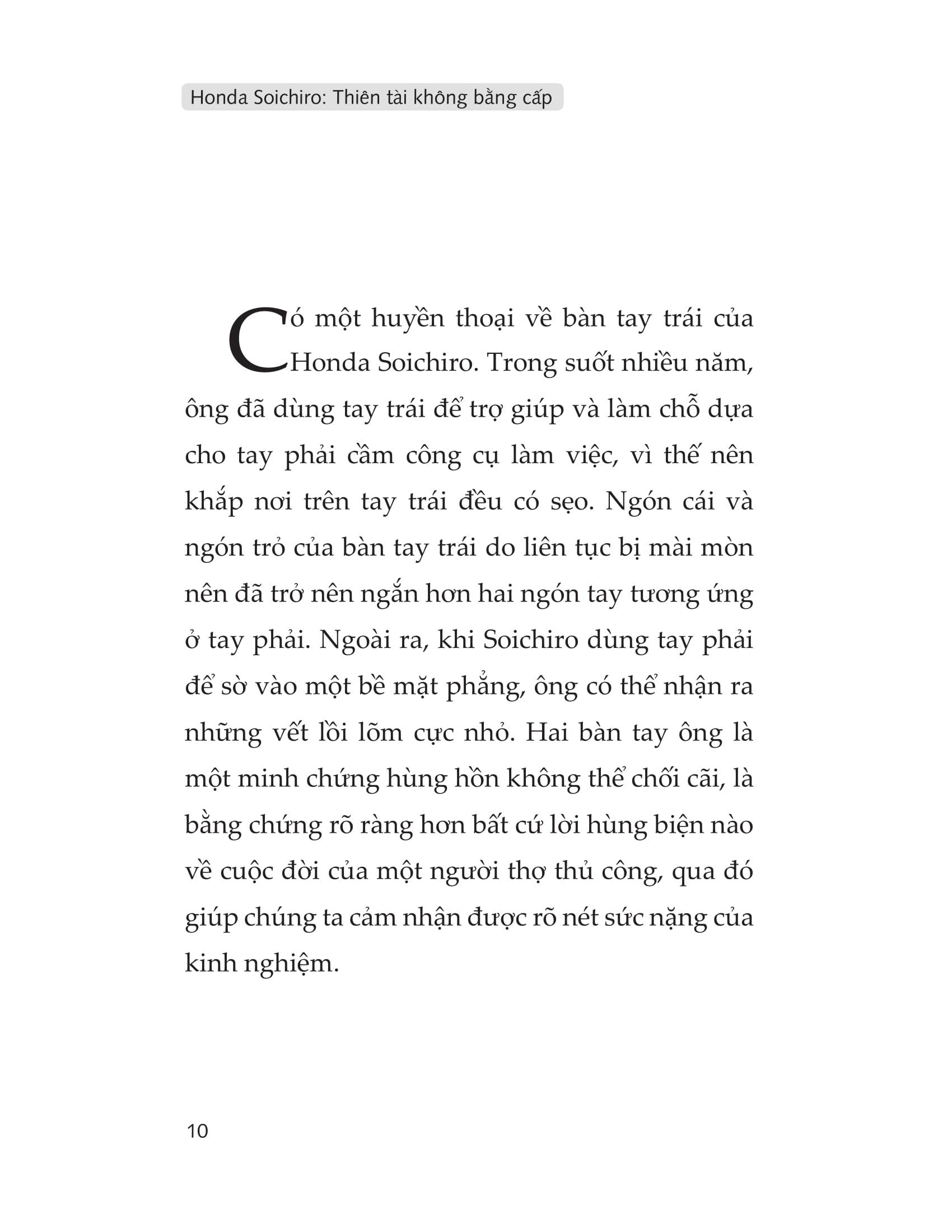 Sách - Honda Soichiro - Thiên Tài Không Bằng Cấp