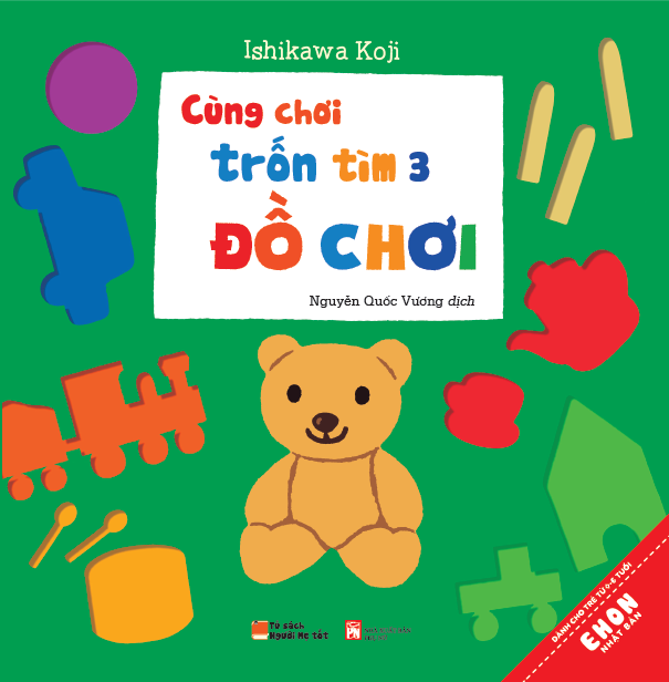 Sách Ehon Nhật Bản - Cùng chơi trốn tìm - Dành cho bé từ 0-6 tuổi - Ehomebooks