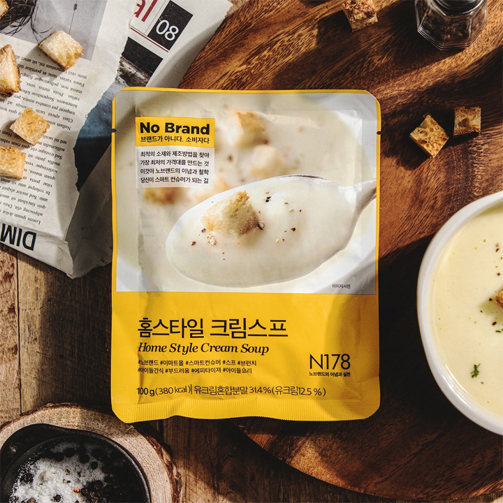 Súp Kem Homestyle Cream Soup No Brand 100g