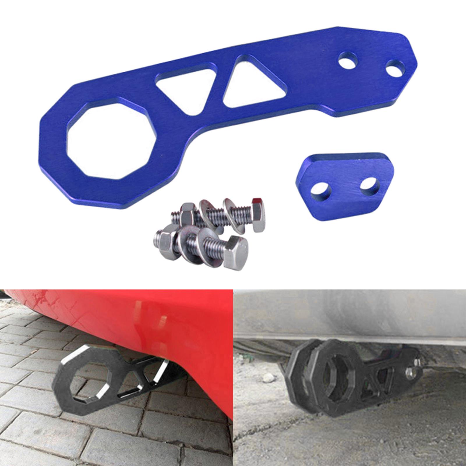 Anodized  Car Trailer Rear Tow Towing Hook Blue