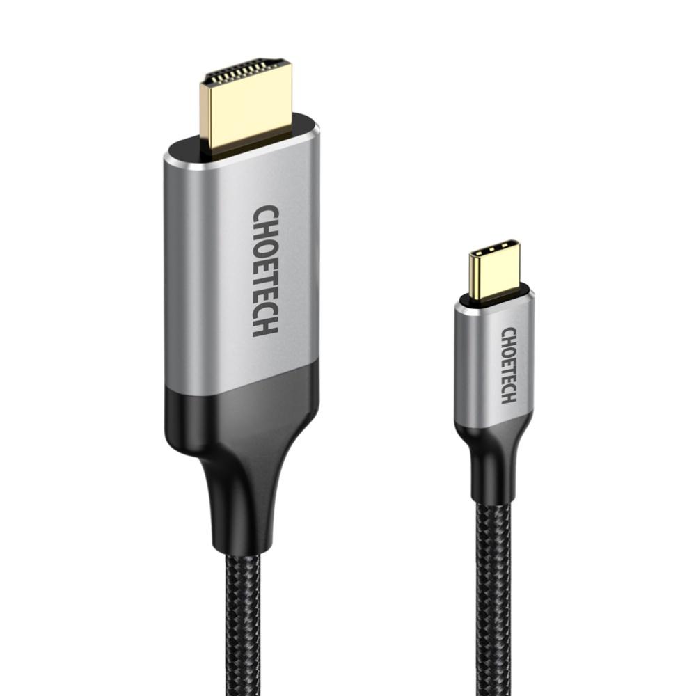 Cáp Chuyển Type C Sang HDMI 4K dài 1.8M Choetech CH0021