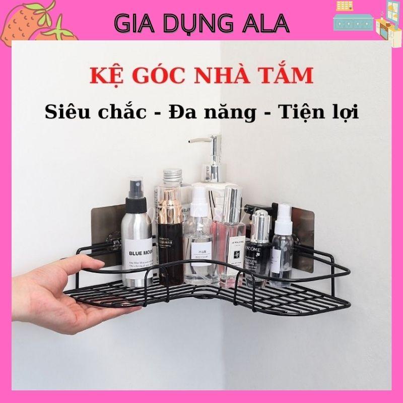 Kệ Góc Nhà Tắm Dán Tường Thông Minh, Kệ Sắt Đa Năng Treo Tường Tam Giác Để Đồ Phòng Tắm