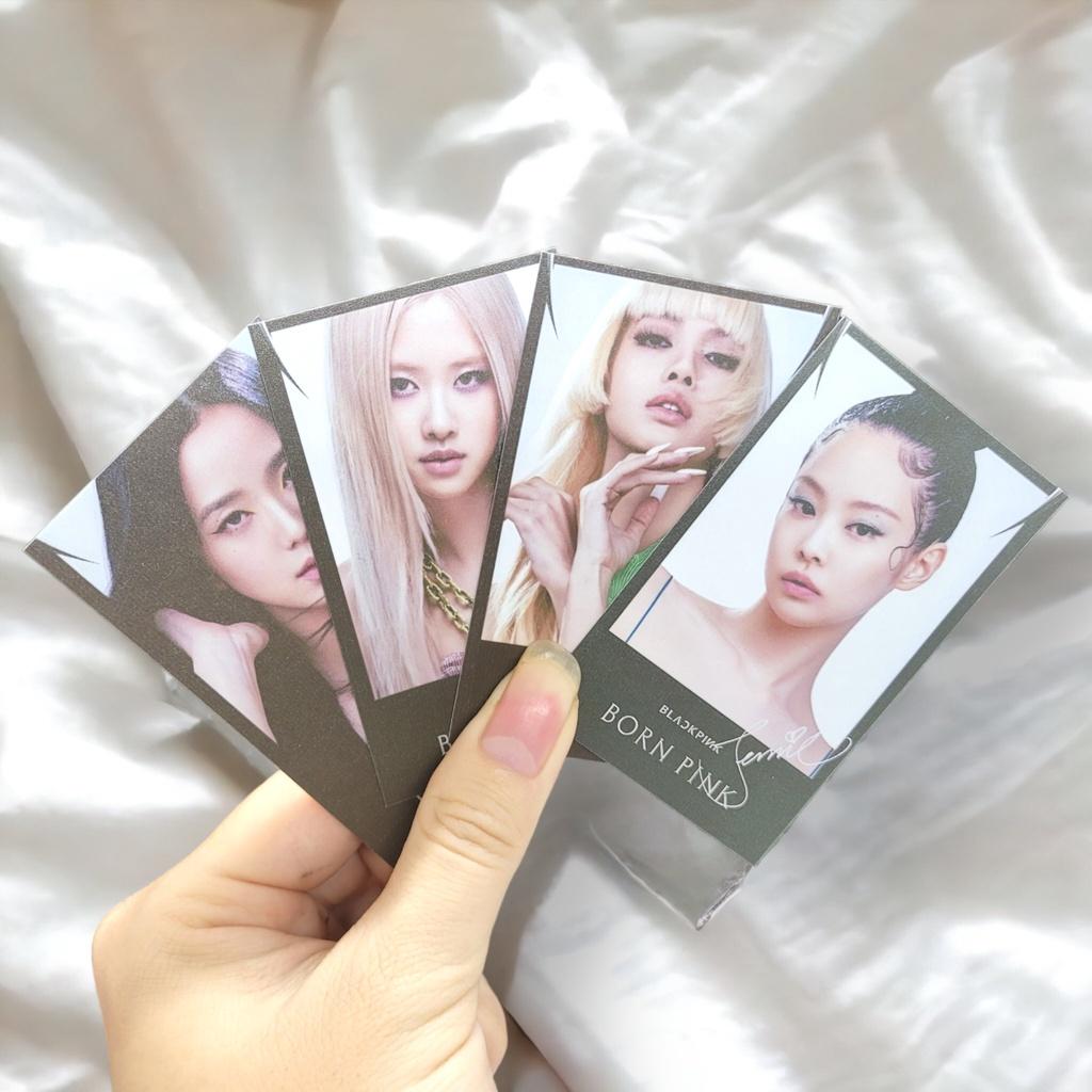 [ CARD POLAROID ] Nhóm Nhạc BLACKPINK - Chủ Đề SHUT DOWN BORNPINK - Phiên Bản 1 [UNOFFICIAL