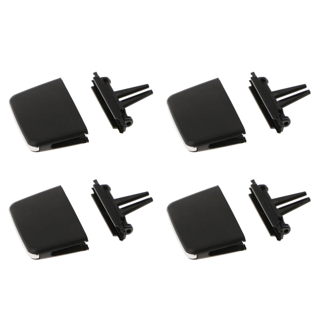 4 Máy Tính Trước Xe Hơi Một/C Điều Hòa Không Khí Thông Hơi Ổ Cắm Tab Kẹp Bộ Dụng Cụ Sửa Chữa Cho Xe BMW 3 Series t