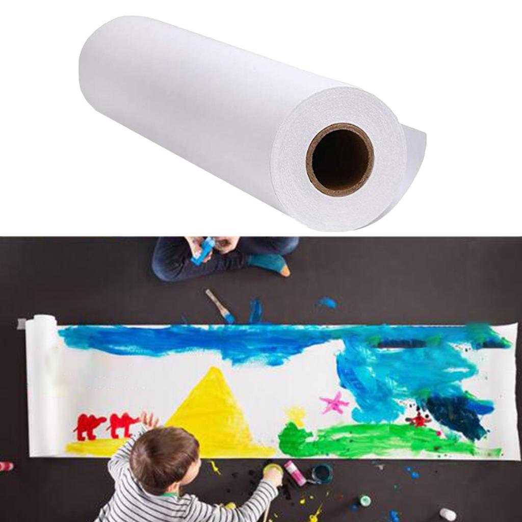 Drawing Paper Roll 92cm X 25m Sketch Roll Premium White Sketch Paper Roll