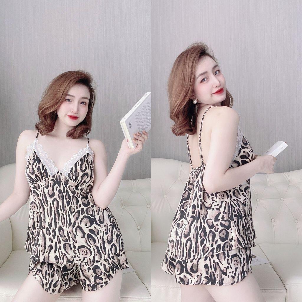 Đồ Ngủ Nữ Đồ Ngủ Sexy lụa Satin