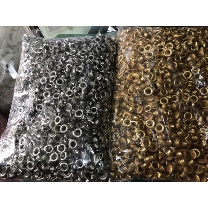 Bịch 1kg khoen mắt cáo 4ly đóng túi giấy, bạt