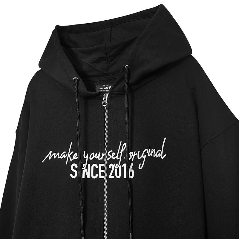 Áo Khoác Hoodie MYO Since 2016 Black