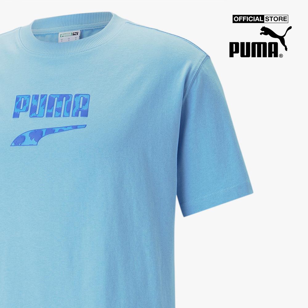 PUMA - Áo thun nam ngắn tay DOWNTOWN Logo Graphic 538243