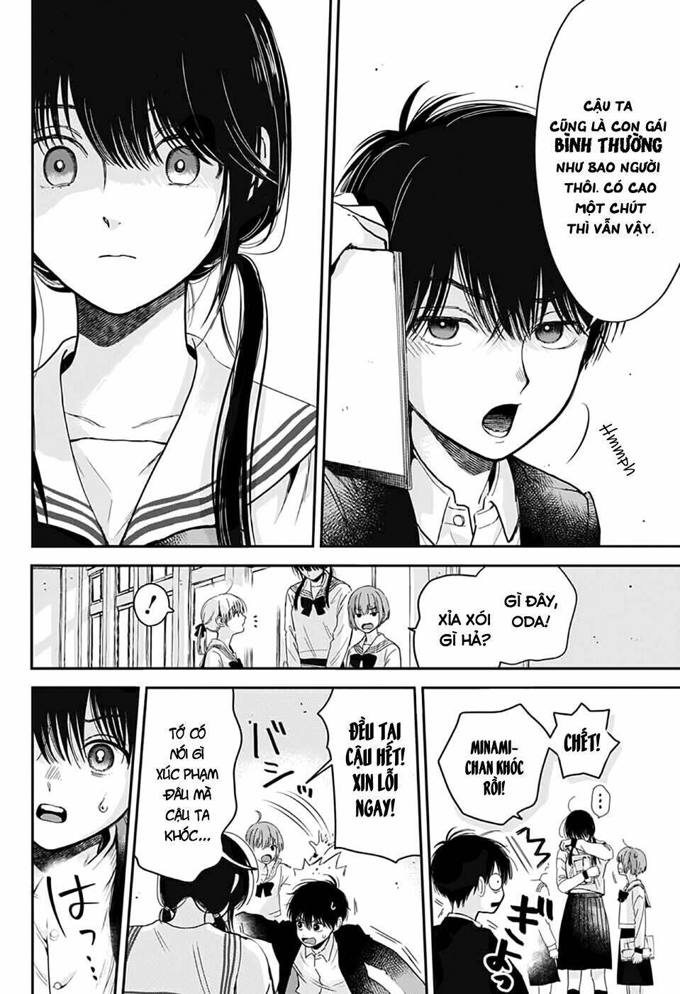cậu ấy chỉ hơi cao... và bình thường... chapter 1 7