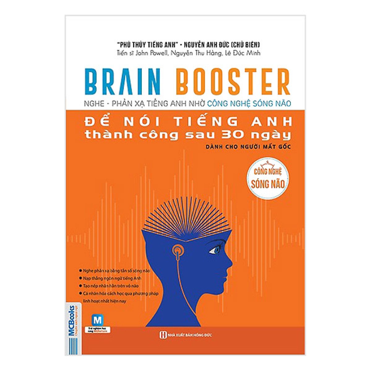 Combo Brain Booster - Nghe Phản Xạ Tiếng Anh Nhờ Công Nghệ Sóng Não Để Nói Tiếng Anh Thành Công Sau 30 Ngày (Tặng kèm kho Audio Books)