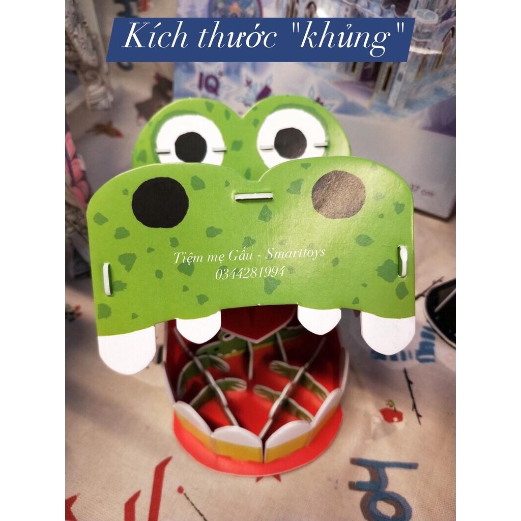 3D ANIMAL PUZZLE MONTESSORI TOYS MÔ HÌNH LẮP GHÉP ĐỘNG VẬT 3D SIZE TO GIÚP PHÁT TRIỂN TƯ DUY LOGIC VÀ SỰ KHÉO LÉO CHO BÉ