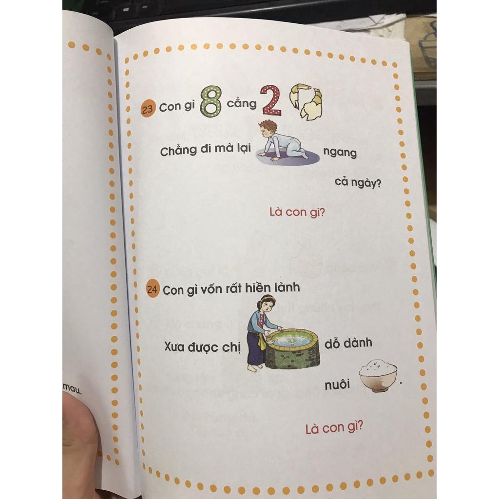 Câu Đố Tư Duy Hình Ảnh Cho Bé Tập Nói, Tập Đọc - Bản Quyền