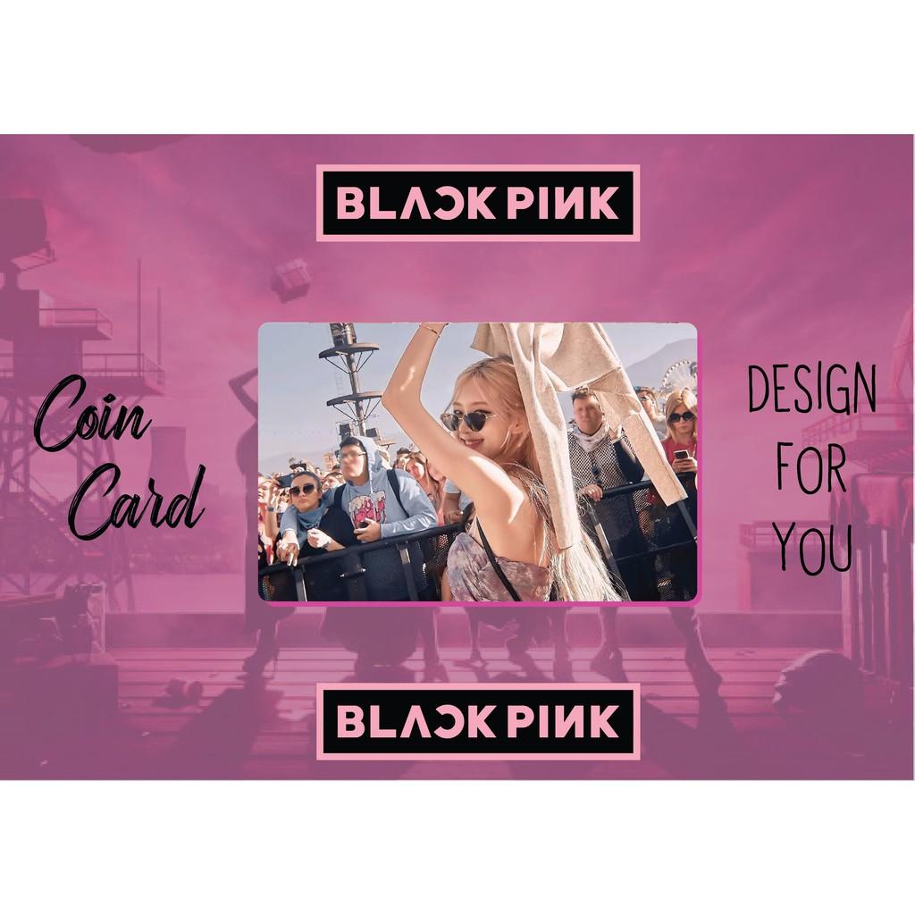 Miếng dán Thẻ ATM, debit, thẻ từ, thẻ chung cư, bảo vệ thẻ hình BLACKPINK ROSÉ