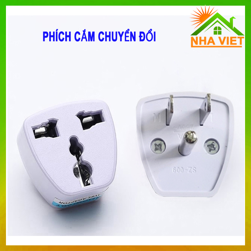 Phích cắm đa năng chuyển đổi 3 chấu