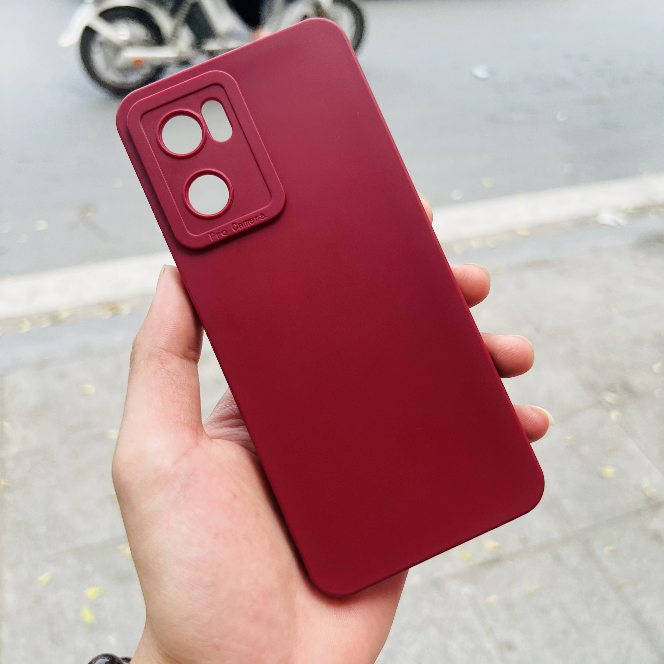 Ốp Lưng Dẻo Màu Bảo Vệ Camera Cho OPPO Reno7 Z 5G, Reno7 5G Cao Cấp Không Bám Vân Tay