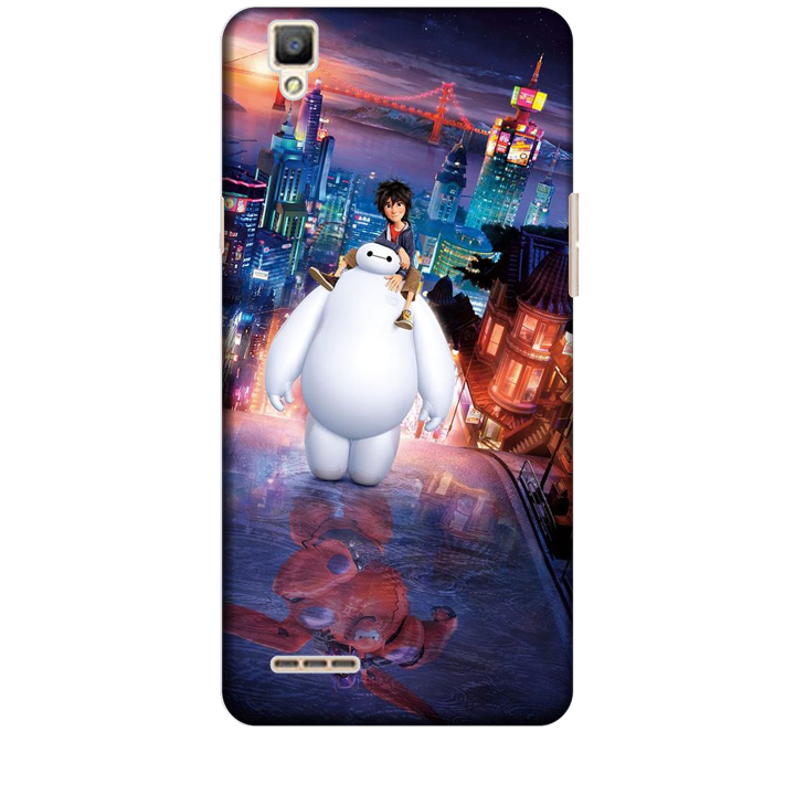 Ốp lưng dành cho điện thoại OPPO F1 hình Big Hero Mẫu 02