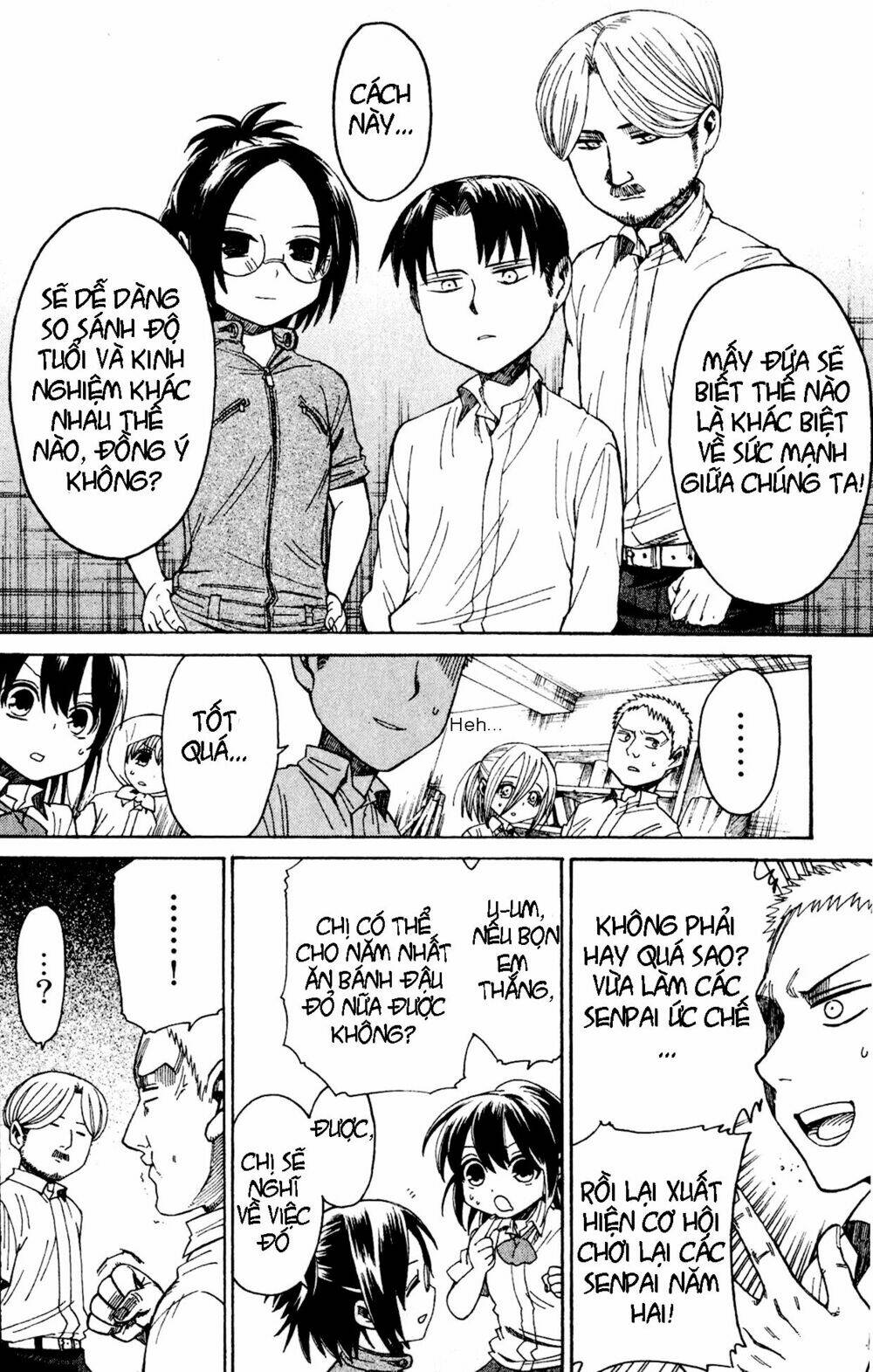 shingeki! kyojin chuugakkou chapter 14 17