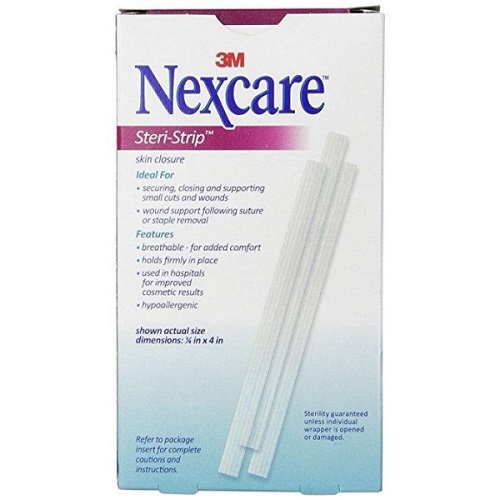 (MUA 2 TẶNG 1 sheet Neon) Băng y tế thay chỉ khâu da Nexcare 3M H1546 30, sản xuất tại Mỹ, 30 miếng/hộp, 12 hộp/thùng