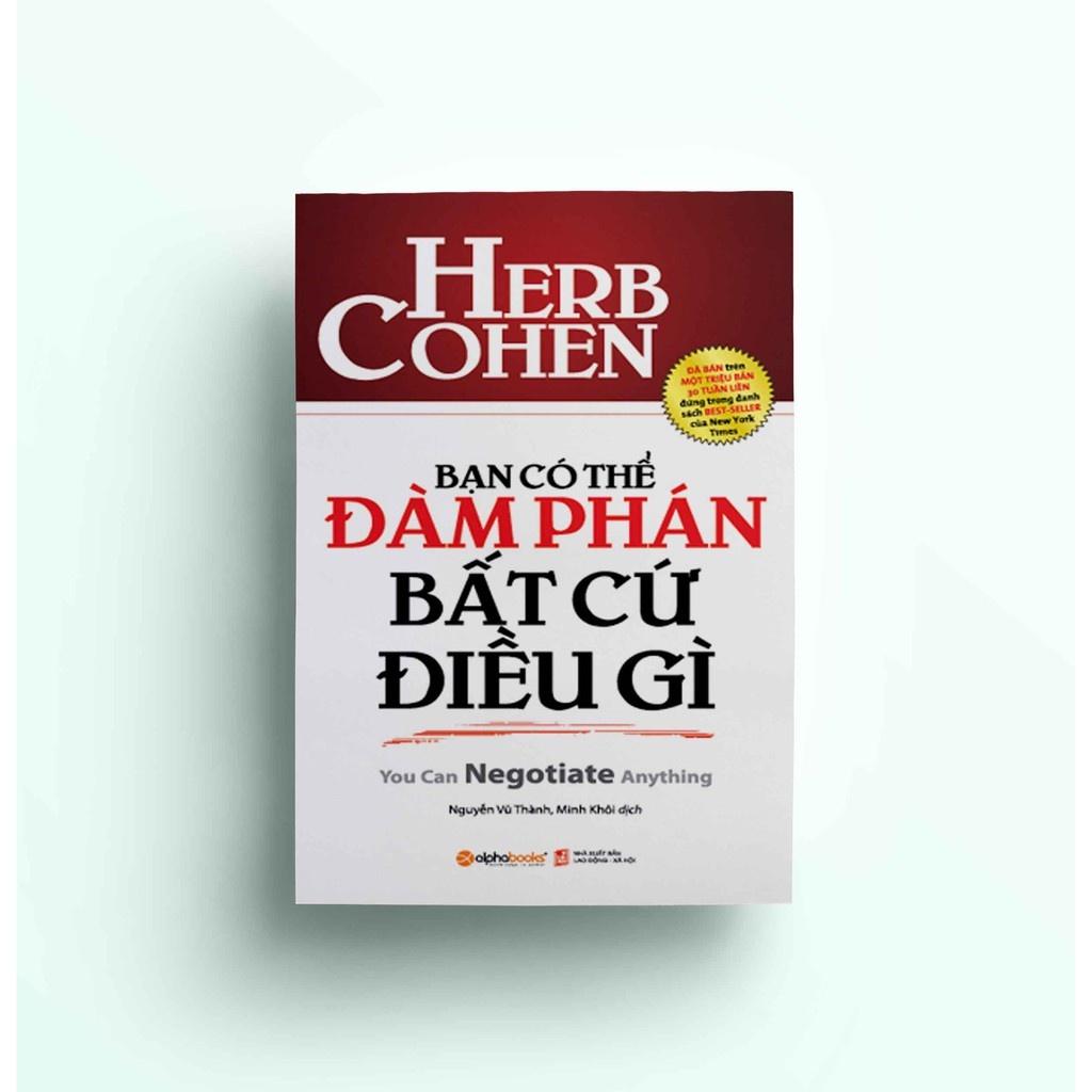Sách Bạn có thể đàm phán bất cứ điều gì  - ALphabooks - BẢN QUYỀN