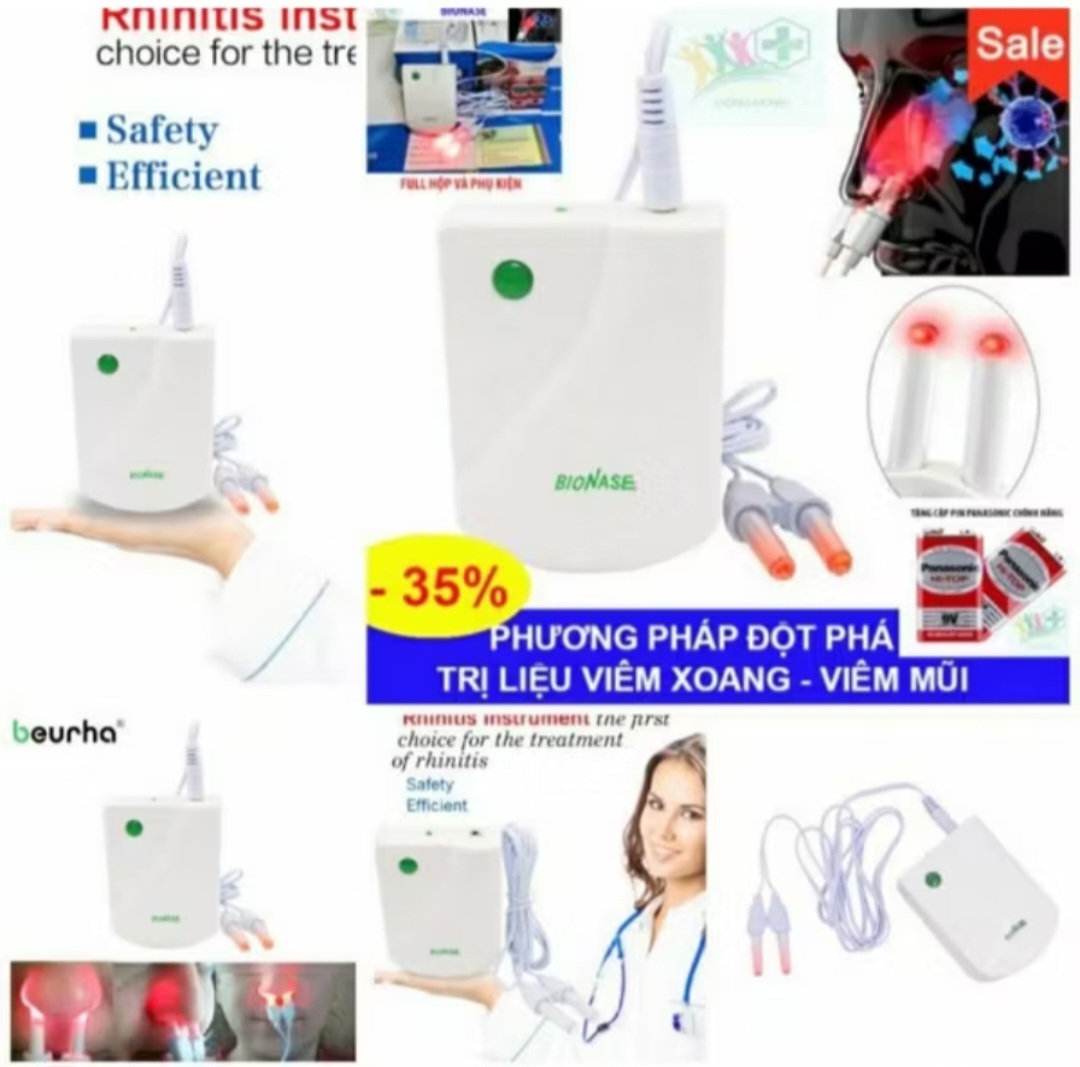 MÁY XÔNG MŨI TRỊ VIÊM XOONG DỊ ỨNG NGỨA MŨI
