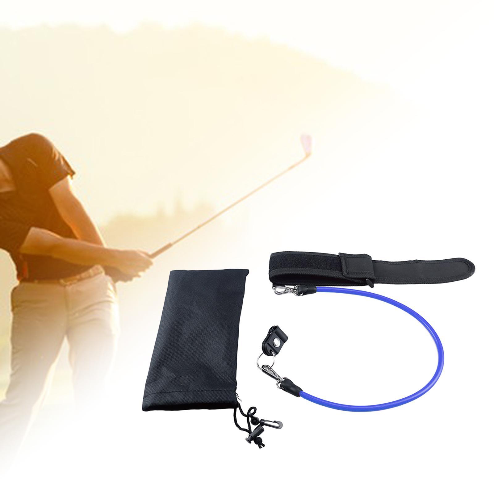 Golf Swing Release Trainer Elastic Rope for Exercise Golf Practice Beginners