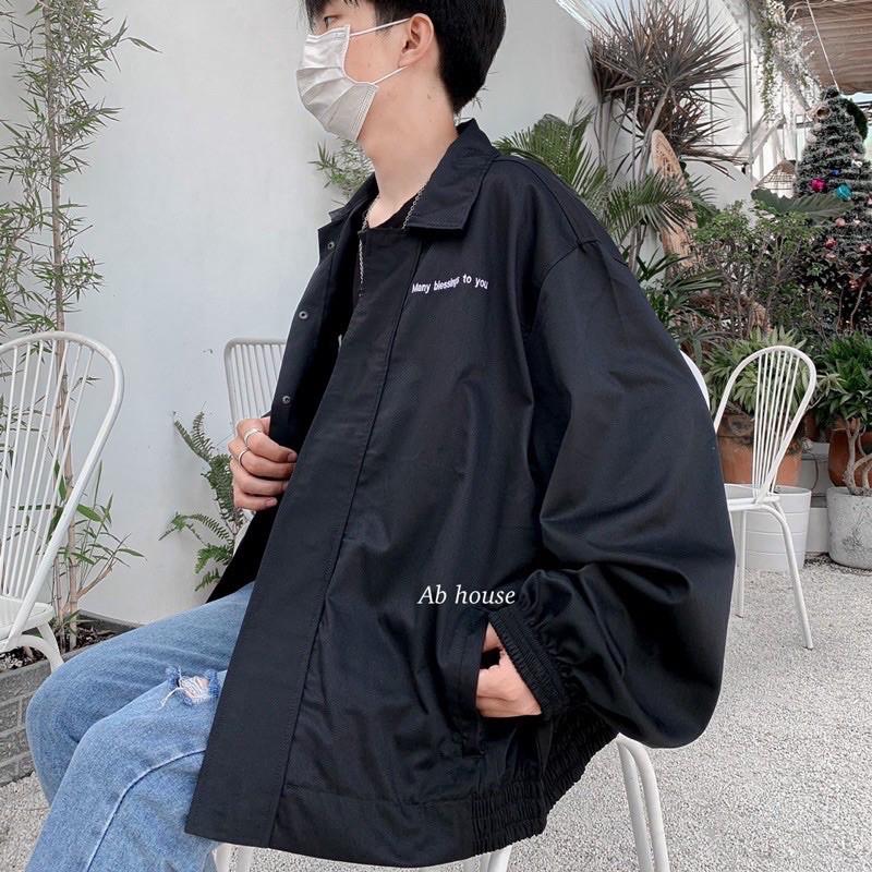 Áo khoác kaki MANY form rộng Ulzzang ️ Nam Nữ Unisex ️ Jaystoree