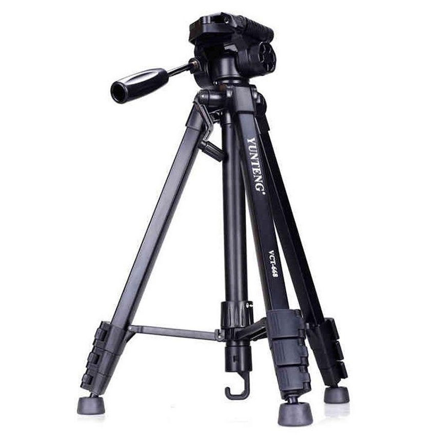 Chân Máy Ảnh Tripod Yunteng VCT - 668 - Hàng Nhập Khẩu