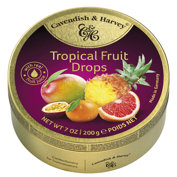 Kẹo trái cây Đức Cavendish and Harvey Tropical  Fruit vị Trái Cây Nhiệt Đới