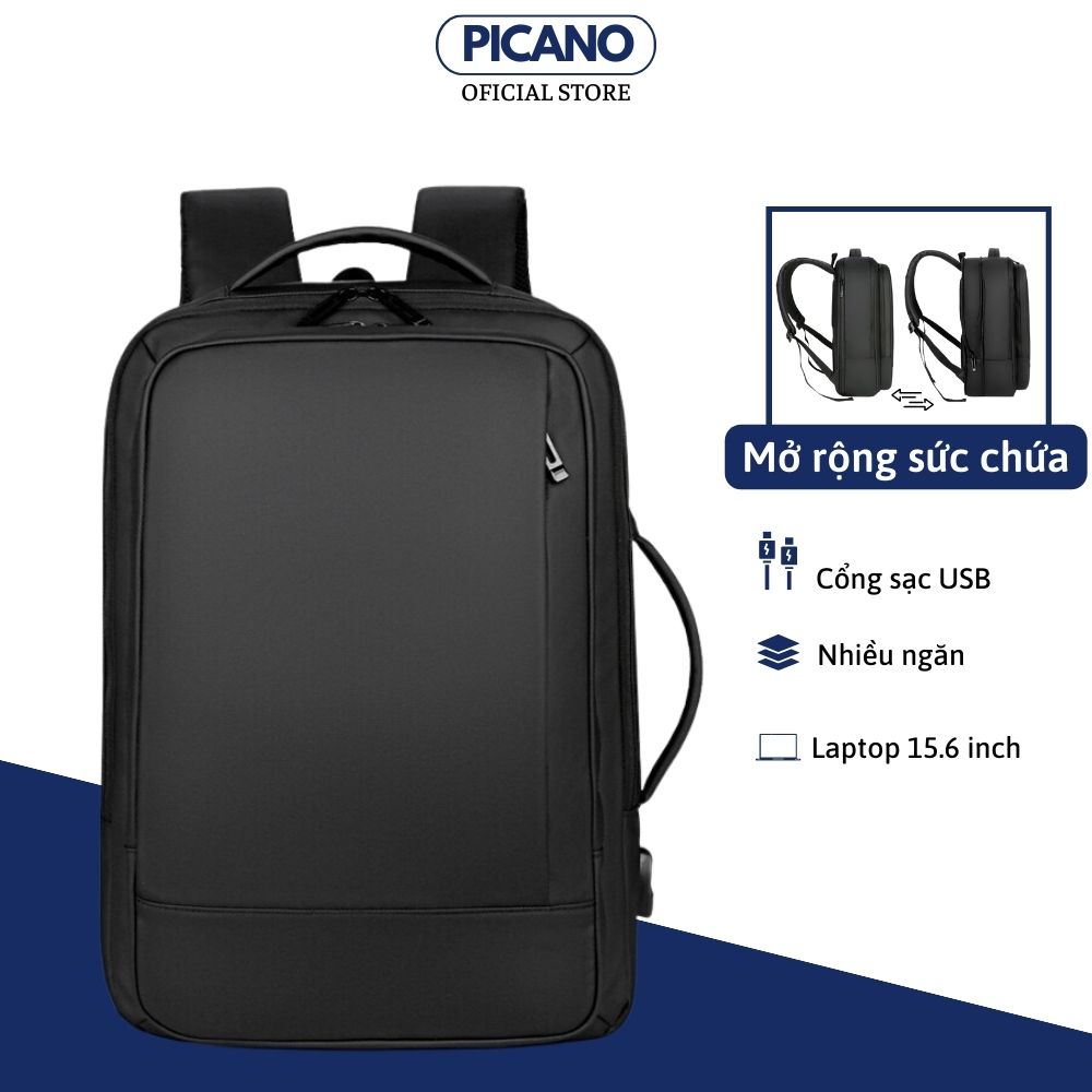 Balo đa năng đựng Laptop 14 15.6 inch, balo công sở siêu bền Picano BLP1905