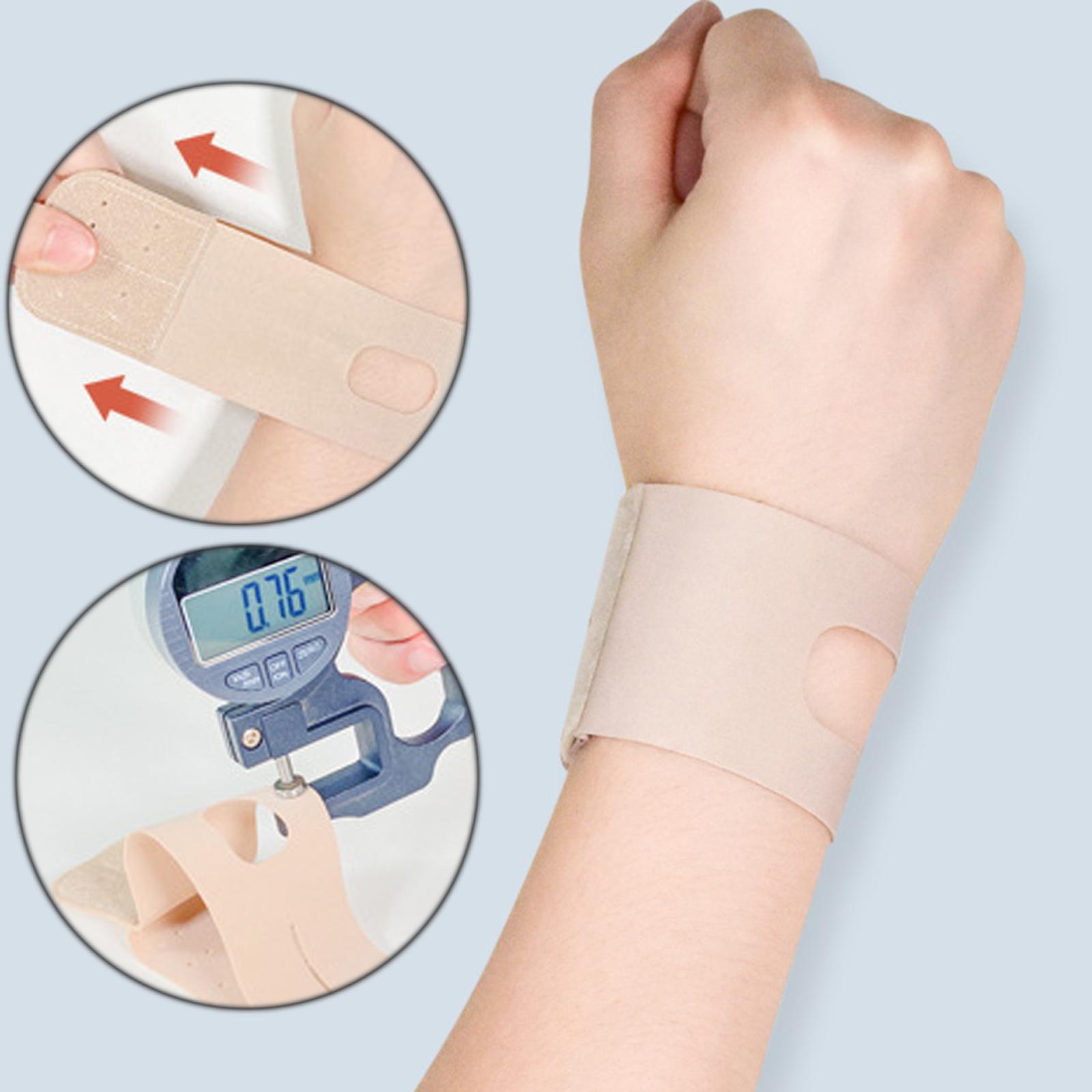 Wrist Brace Flexible Sprain Protection Wristband Thin Fitness Adjustable