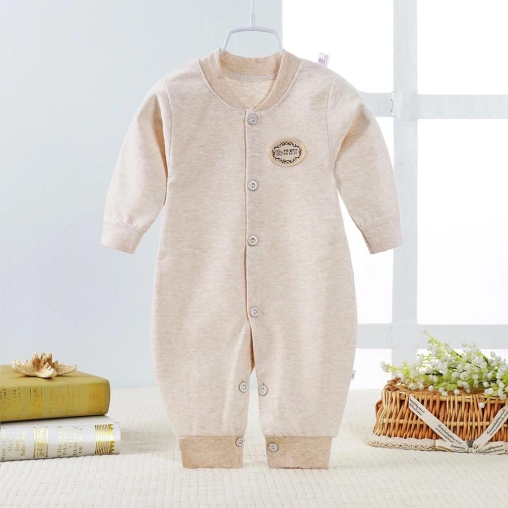 Body dài tay liền thân, bodysuit dài tay cotton cho bé trai và bé gái sơ sinh từ 3-12kg, hàng đẹp xuất nhật - BD28