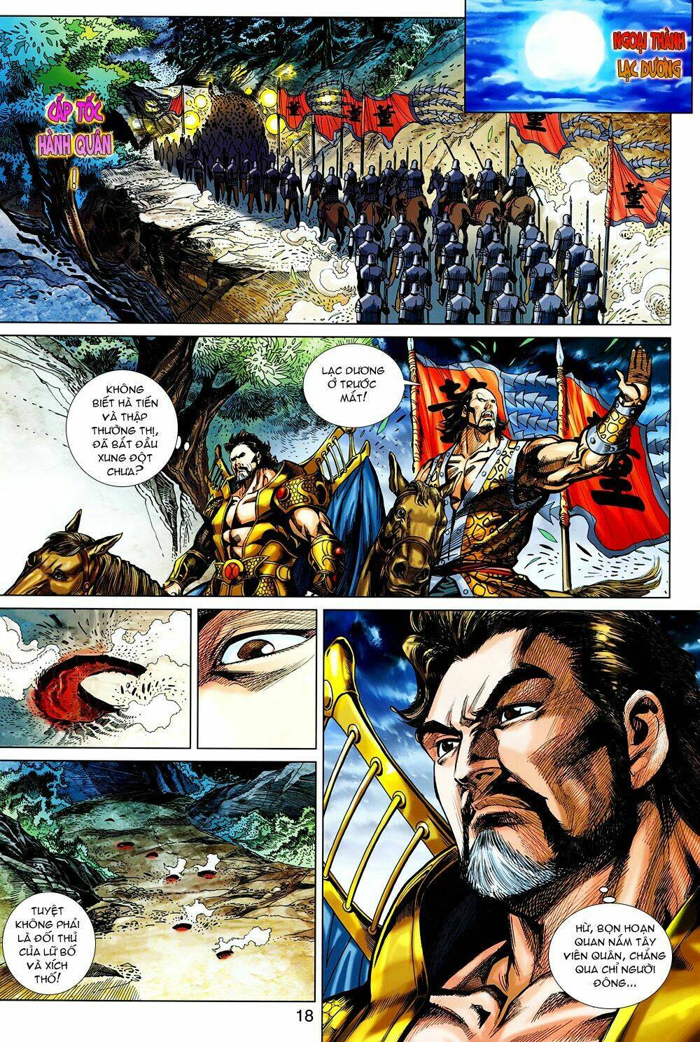 thiên tử truyền kỳ 7 - tam quốc kiêu hoàng chapter 17 18